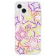 Husa Case Mate Tough Print neon stars Apple iPhone 13, transparent (iPhone 13, CM047508) by www.silkase.ro